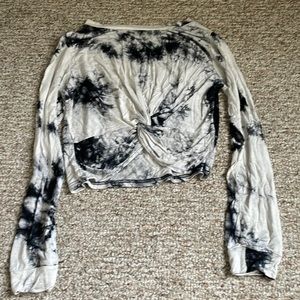 Tie dye crop top